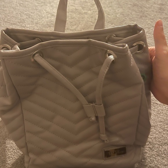 Handbags - Book bag purse gray